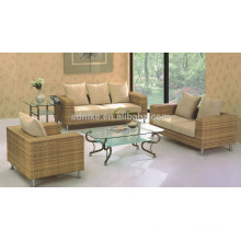 Muebles de ratán + sofá para sala de estar + sofá de jardín + impermeable